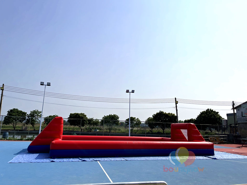Fun Inflatable Soccer Game Field Exciting Inflatable Soccer Playground Great for Parties & Events