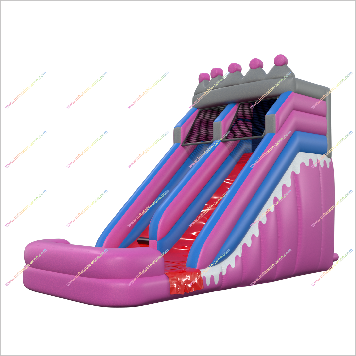 Princess Crown Inflatable Slides Near Me Fun Amusement Parks Dry Slide Rentals Soft Play For Parties