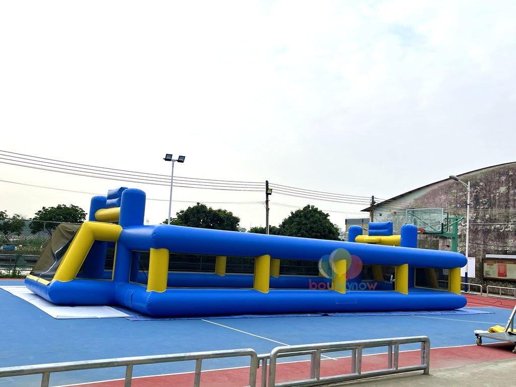 Kids Inflatable Soccer Playground Outdoor FunEquipment Great for Parties & Football Field Games