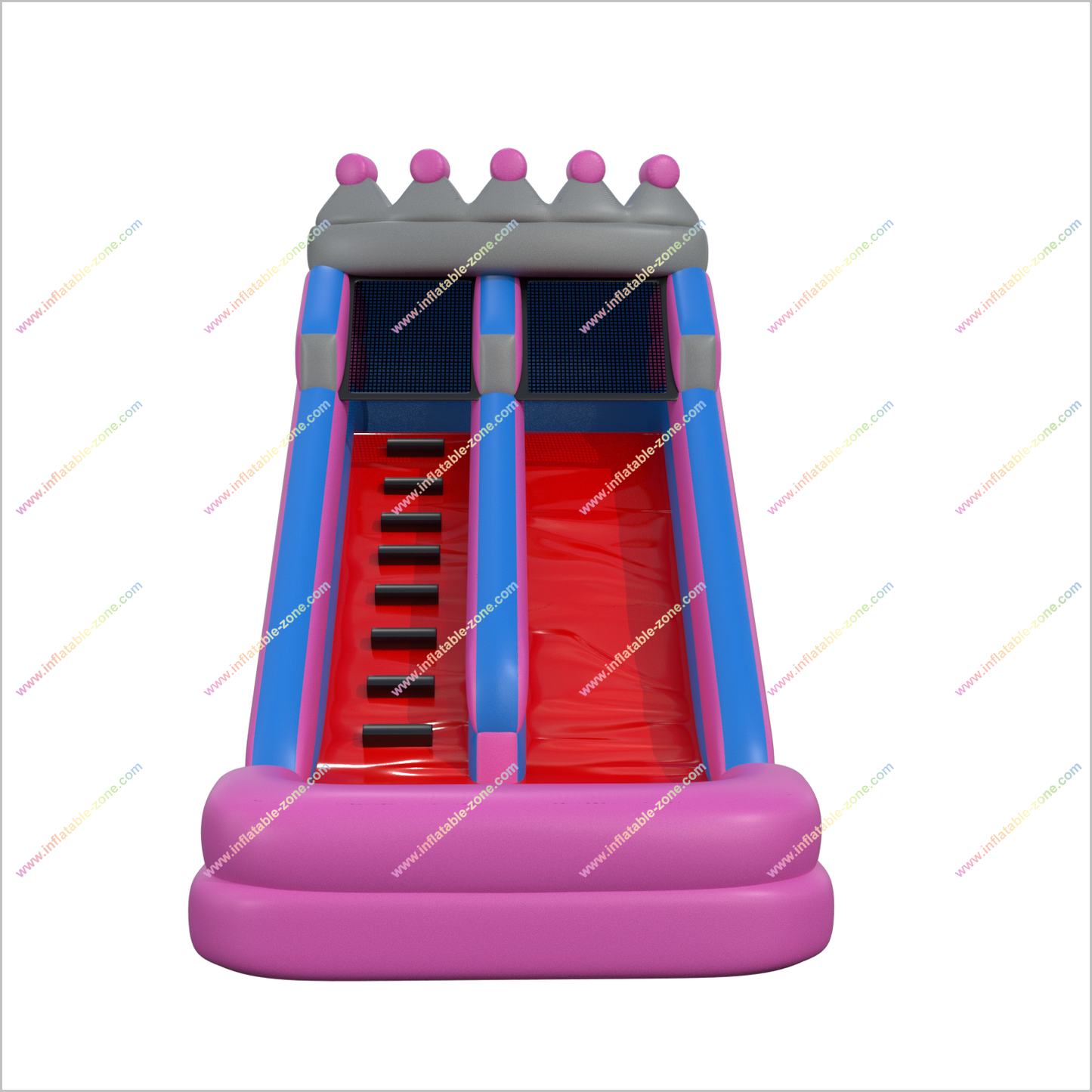 Princess Crown Inflatable Slides Near Me Fun Amusement Parks Dry Slide Rentals Soft Play For Parties