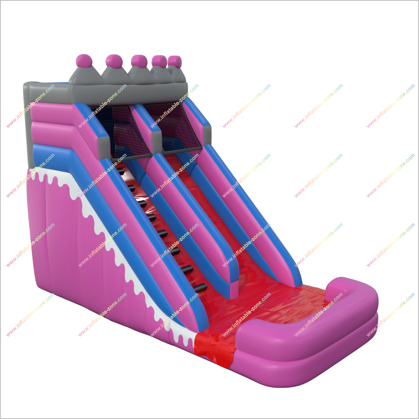 Princess Crown Inflatable Slides Near Me Fun Amusement Parks Dry Slide Rentals Soft Play For Parties