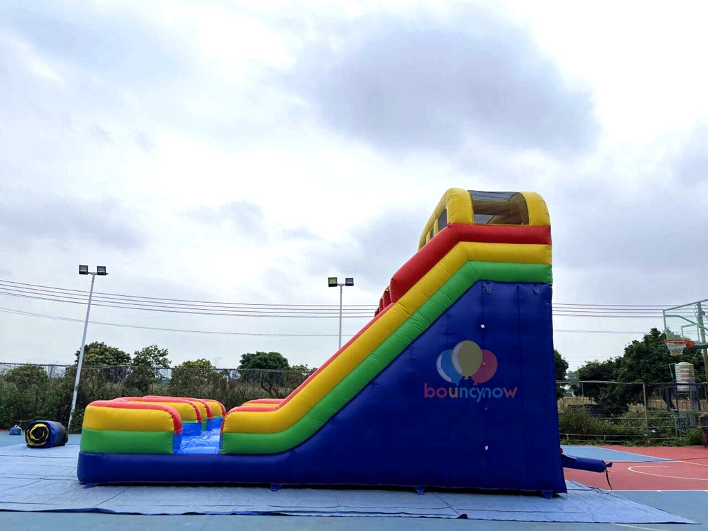 Commercial Giant Double Water Slide Safe & Fun for Summer Parties & Events