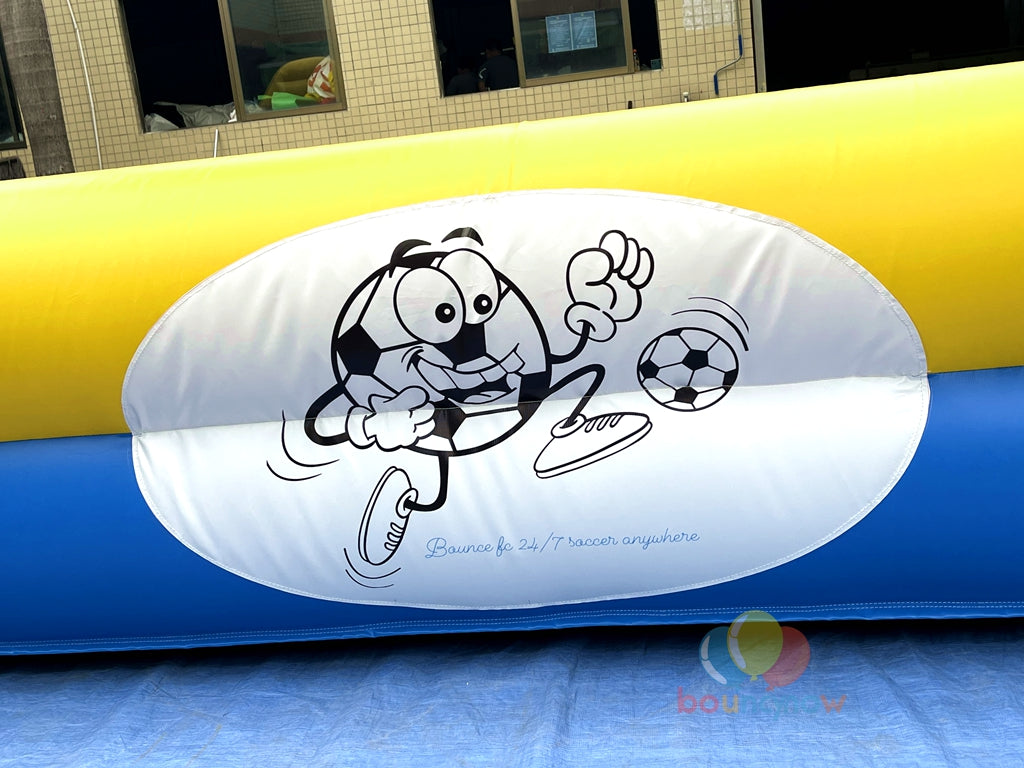 Fun Inflatable Soccer Game Field Exciting Inflatable Soccer Playground Great for Parties & Events