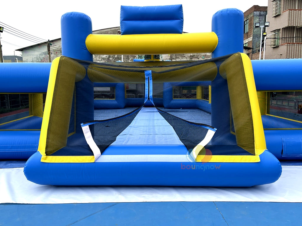 Kids Inflatable Soccer Playground Outdoor FunEquipment Great for Parties & Football Field Games