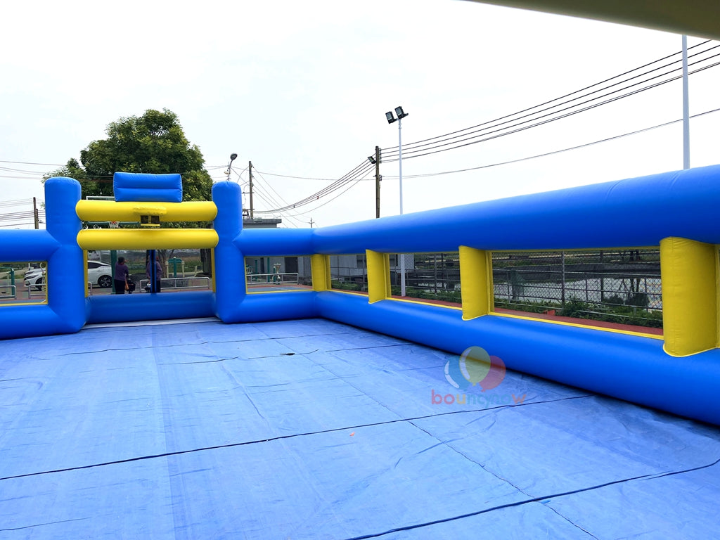 Kids Inflatable Soccer Playground Outdoor FunEquipment Great for Parties & Football Field Games