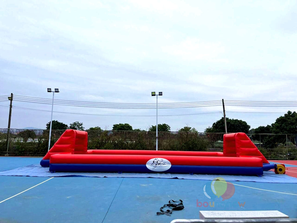 Fun Inflatable Soccer Game Field Exciting Inflatable Soccer Playground Great for Parties & Events