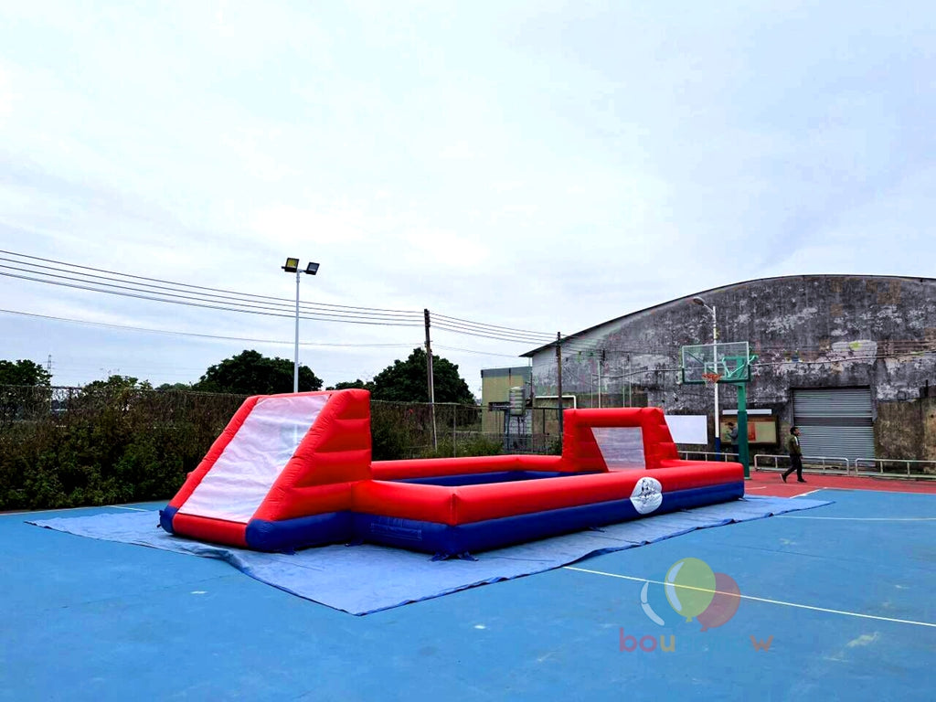 Fun Inflatable Soccer Game Field Exciting Inflatable Soccer Playground Great for Parties & Events