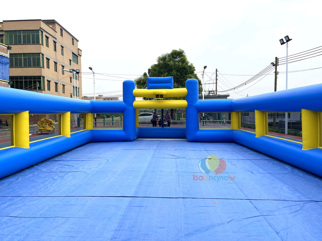 Kids Inflatable Soccer Playground Outdoor FunEquipment Great for Parties & Football Field Games