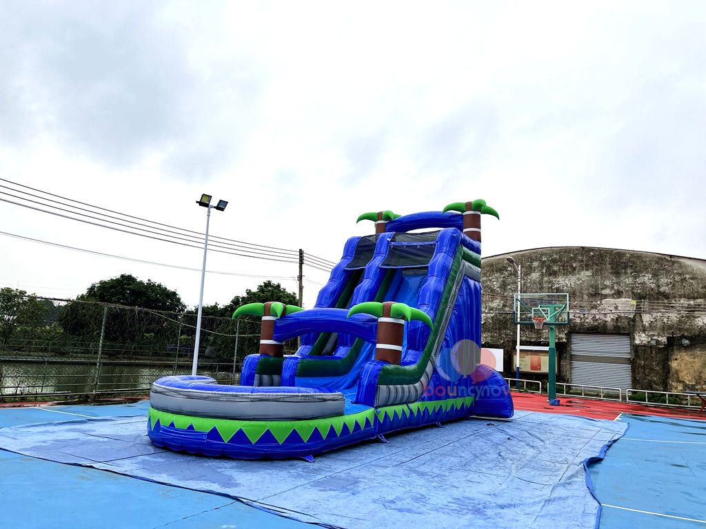 Outdoor Inflatable Water Slide Rentals Adults Games Water Slide Easy to Inflate and Durable