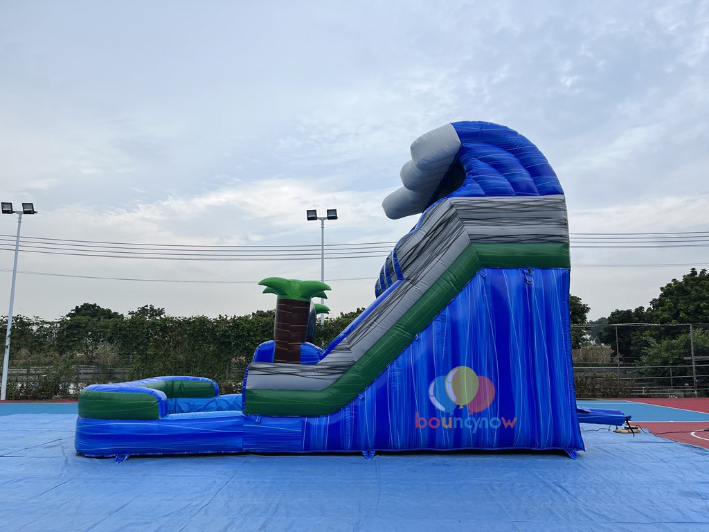 Fun Jumnps Water Slide Bounce House Kids Outdoor Inflatable Fun Bouncy Castle Party