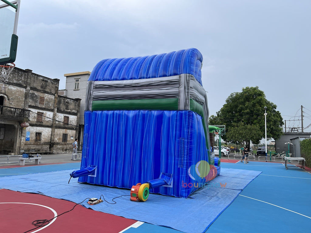 Fun Jumnps Water Slide Bounce House Kids Outdoor Inflatable Fun Bouncy Castle Party