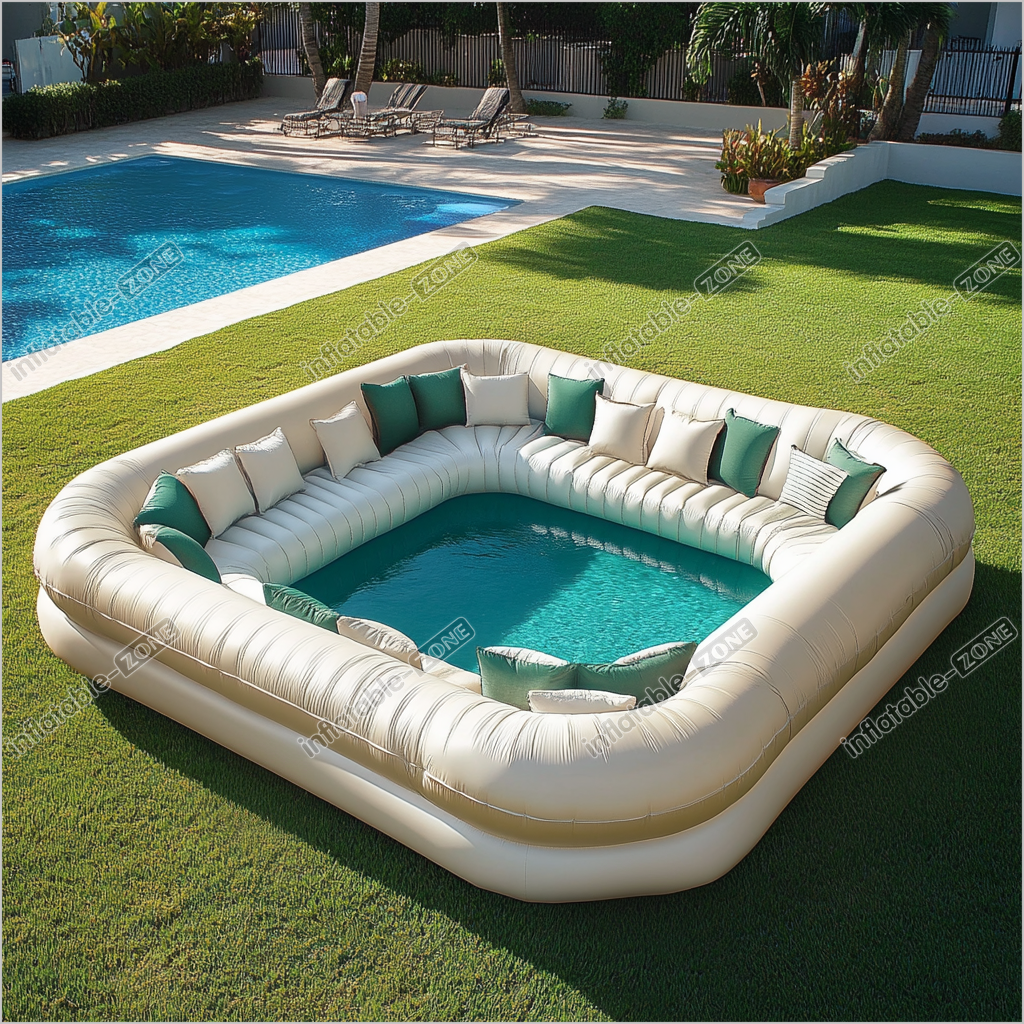 Style With Inflatable Sofa Pool Party Entertainment Near Me Water Outdoor Play Inflatable Sofa For Pool - Inflatable-Zone