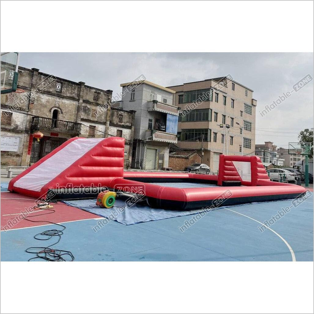 Giant Inflatable Arena Football Soap Court Outdoor Sports Games Inflatable Soccer Field For Events - Inflatable-Zone