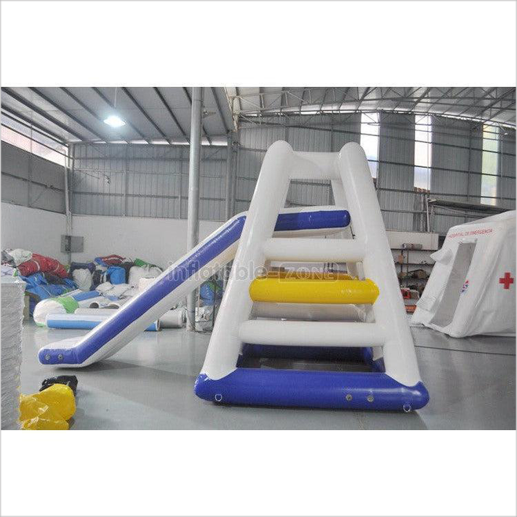 Aqua Sports Inflatable Floating Slide , Jungle Joe With Slide , Water Part Water Games - Inflatable-Zone