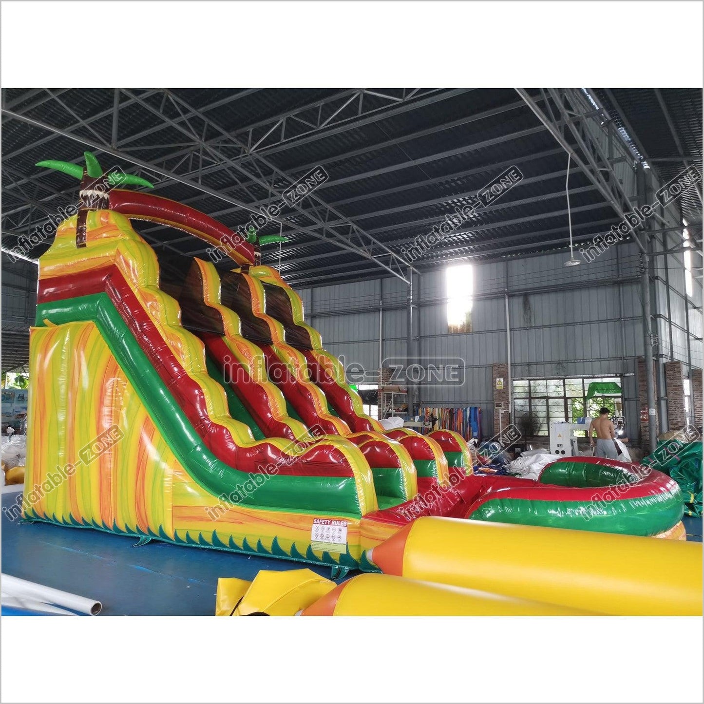 Inflatable Water Slide Slipping Slide With Pool Blow Up Bounce Slides - Inflatable-Zone