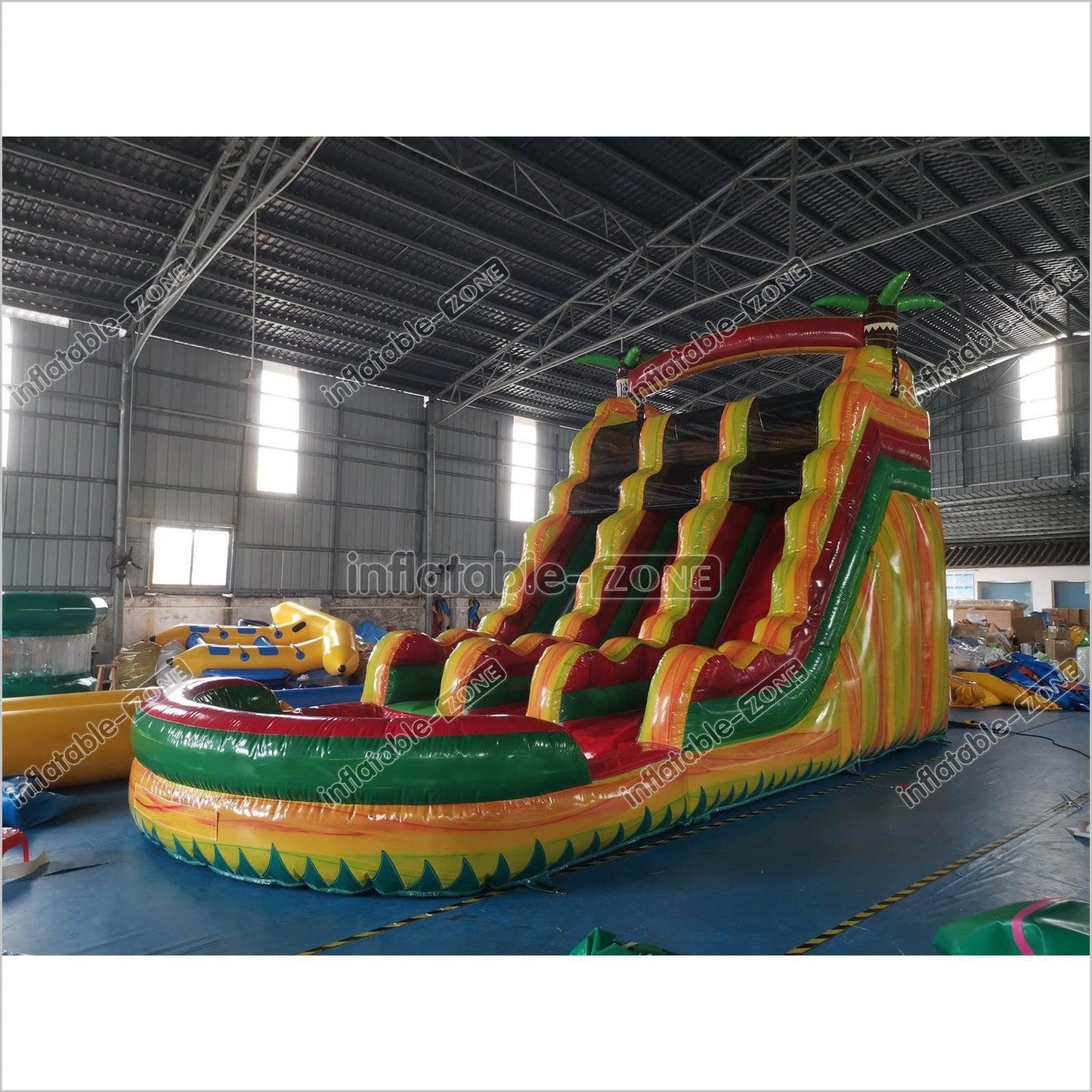 Inflatable Water Slide Slipping Slide With Pool Blow Up Bounce Slides - Inflatable-Zone