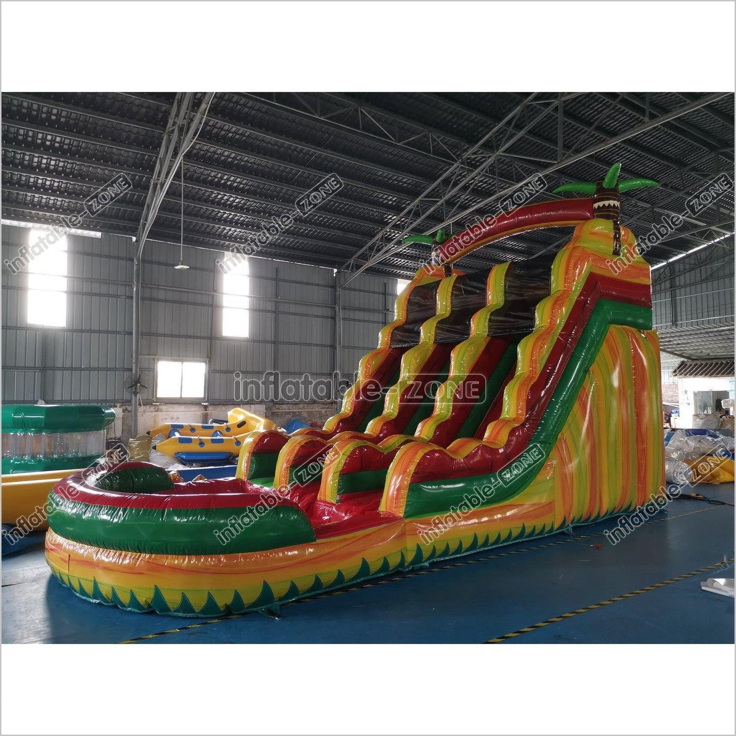 Inflatable Water Slide Slipping Slide With Pool Blow Up Bounce Slides - Inflatable-Zone