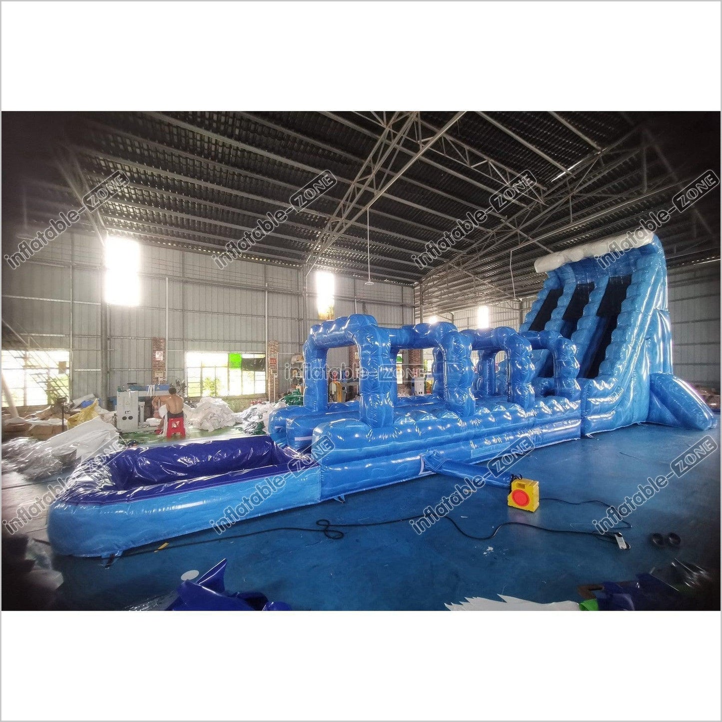 Waterproof Inflatable Long Water Slip N Slide Blow Up Water Slide - Inflatable-Zone