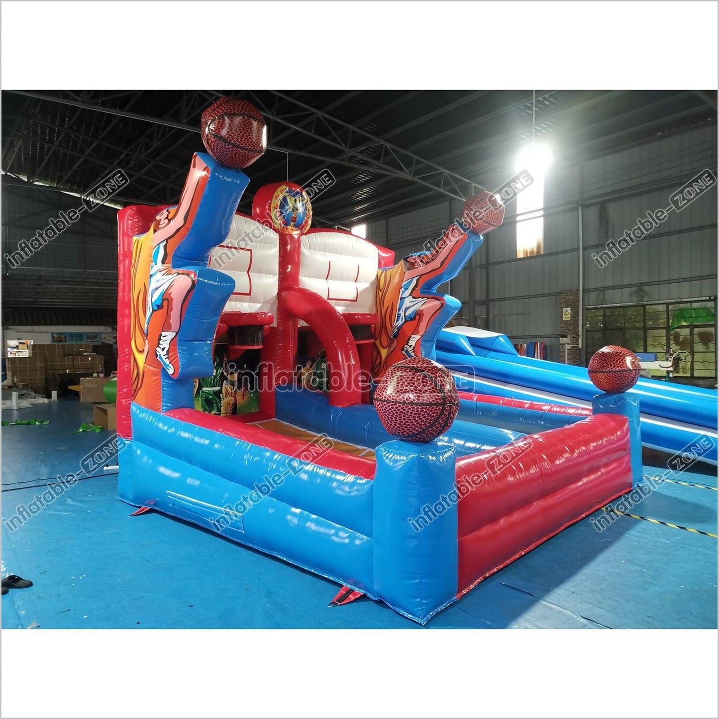 Commercial Inflatable Basketball Shooting Stars Interactive Sports Games - Inflatable-Zone