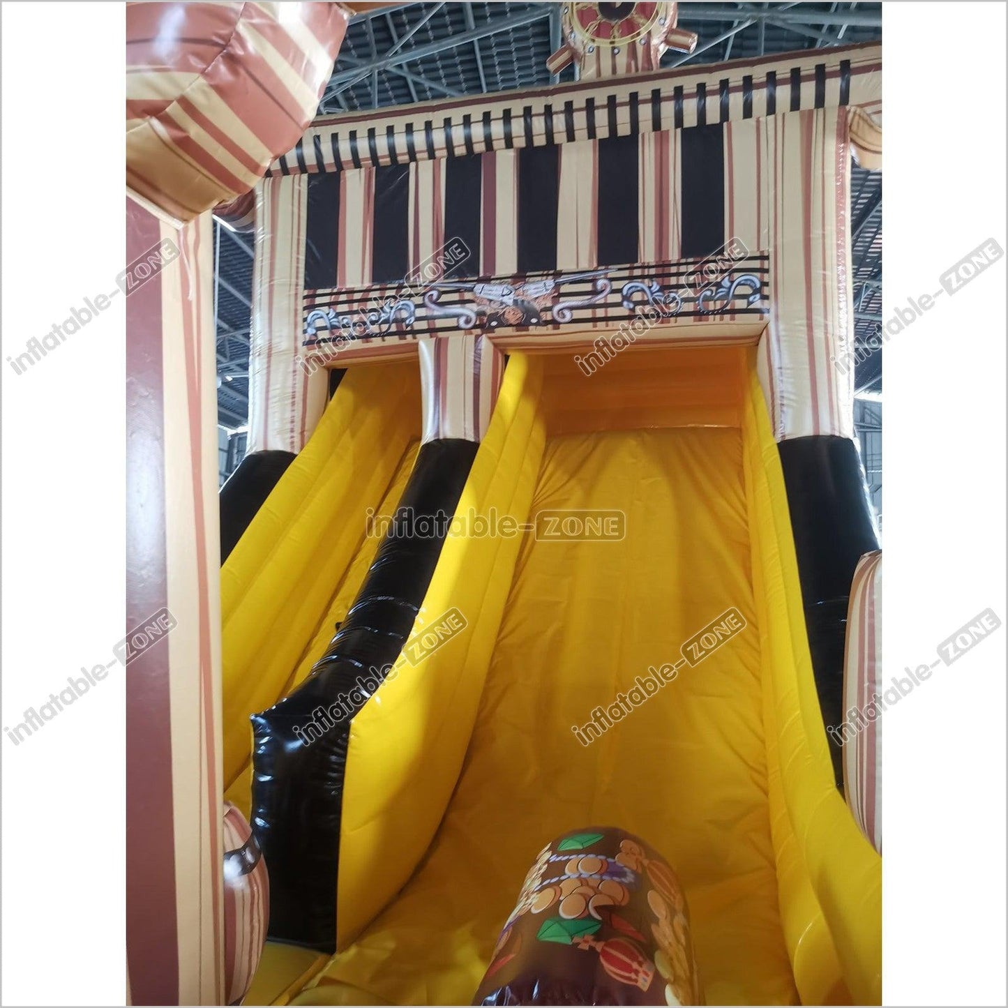 Inflatable Pirate Ship Slide Bouncy House Blow Up Slide Jumper - Inflatable-Zone