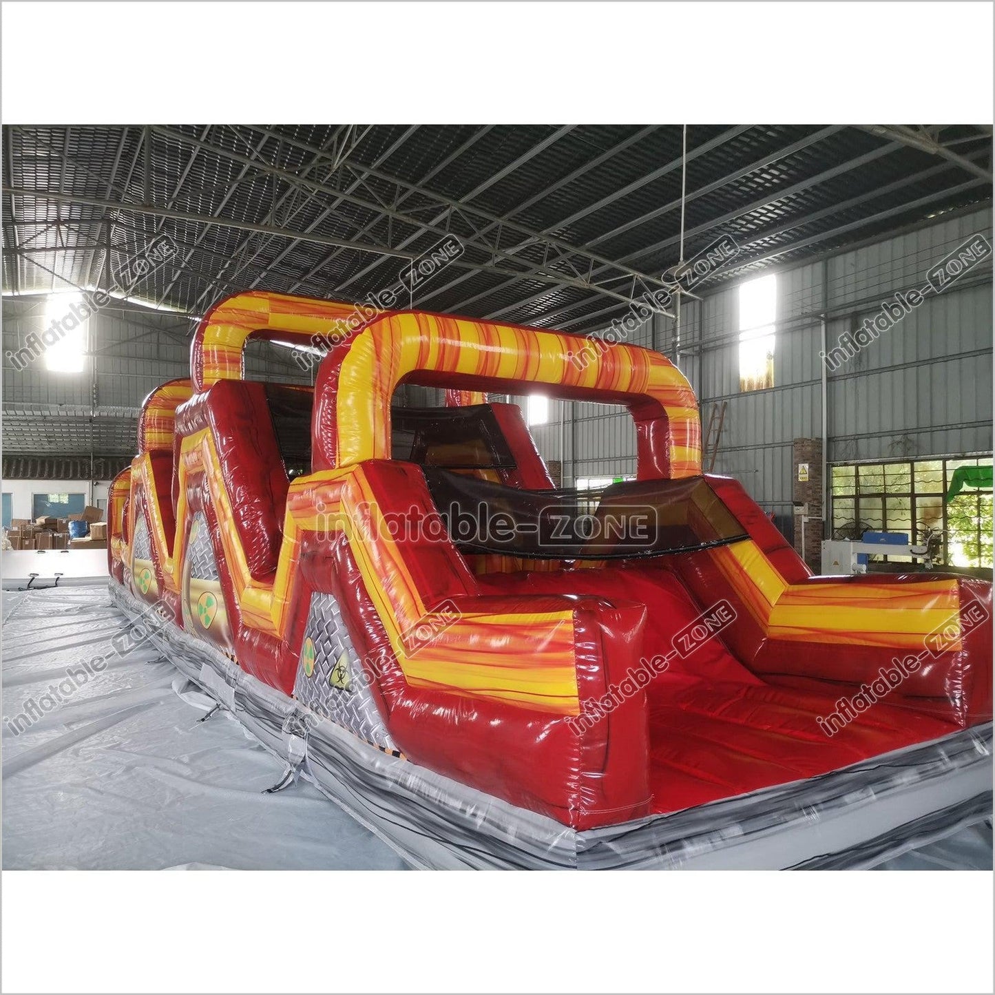 Inflatable Obstacle Course Bounce House Ninja Warrior Course Indoor Obstacle Course - Inflatable-Zone