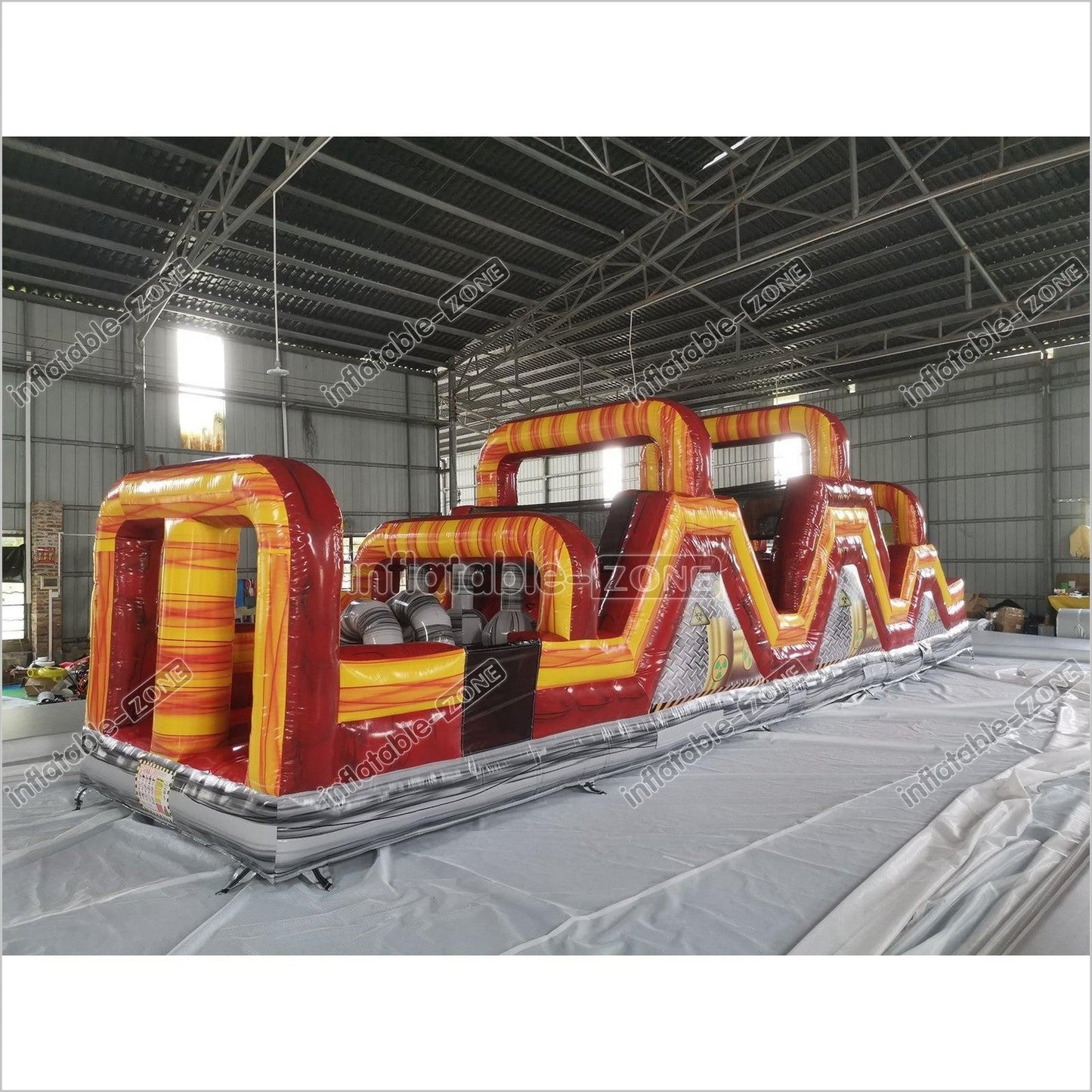 Inflatable Obstacle Course Bounce House Ninja Warrior Course Indoor Obstacle Course - Inflatable-Zone