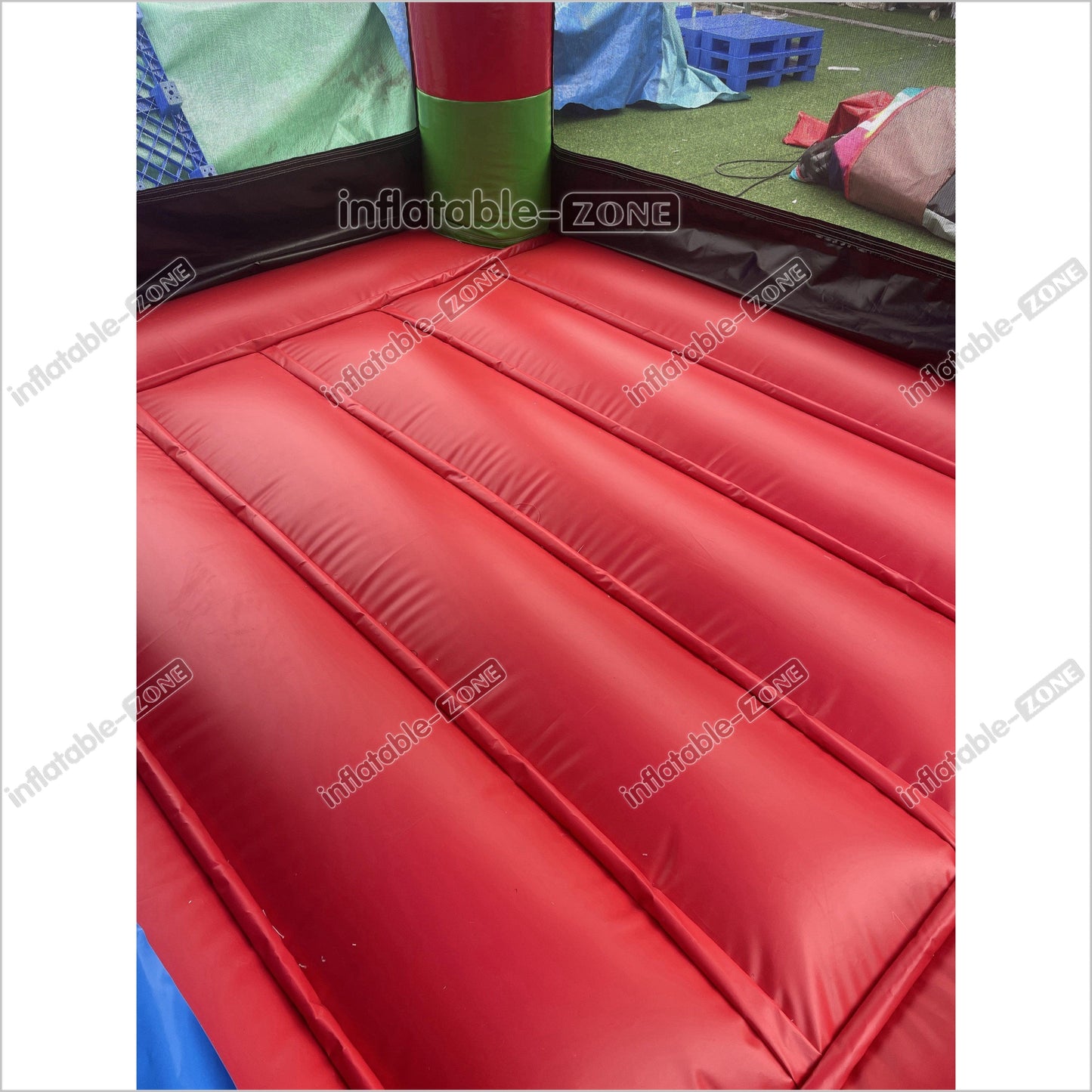 Best Bouncy Castle Inflatable Block Dual Lane Combo Backyard Bounce House With Slide - Inflatable-Zone