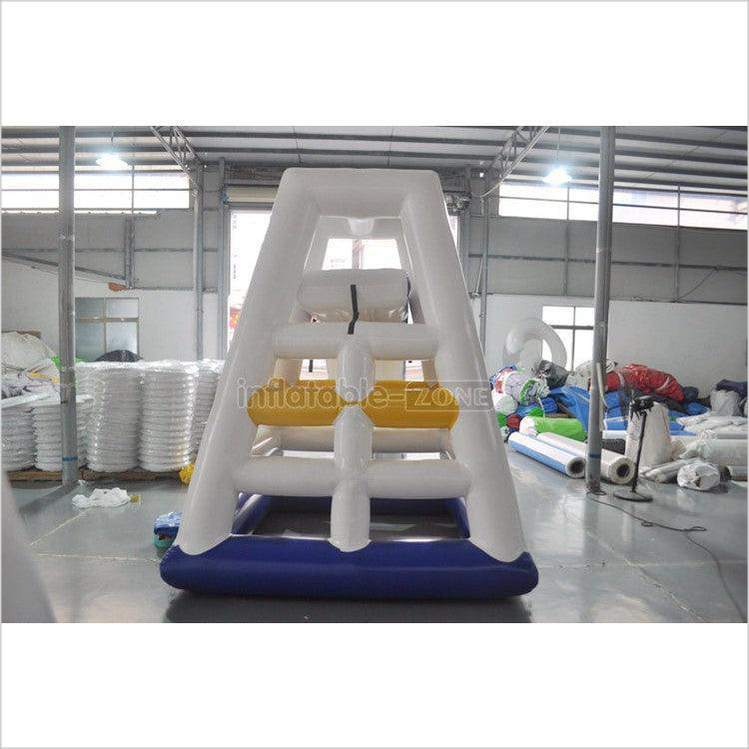 Aqua Sports Inflatable Floating Slide , Jungle Joe With Slide , Water Part Water Games - Inflatable-Zone