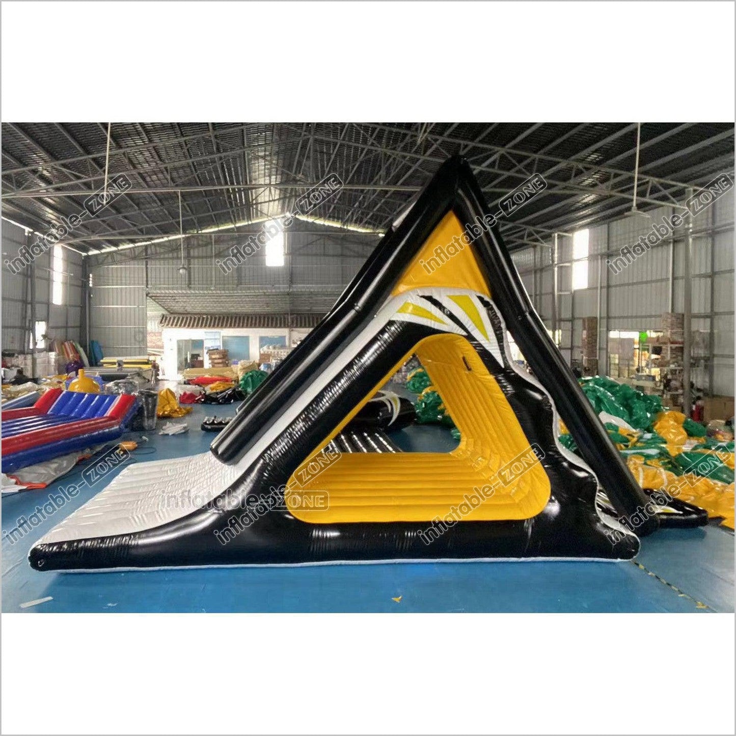 Water Toys Inflatable Floating Splash Slide Combo Inflatable Water Trampoline Bouncer For Adults And Kids - Inflatable-Zone
