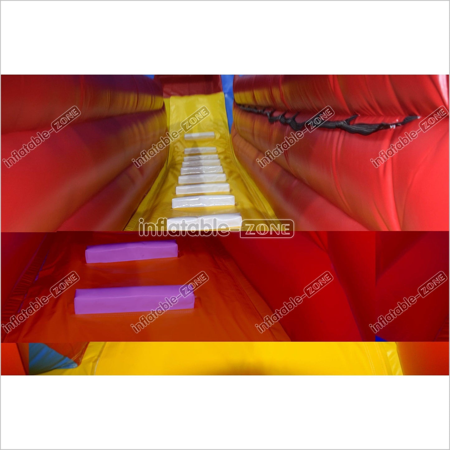 Single Lane Commercial Inflatable Wet Dry Slide Jumper Water Slide With Splash Pool For Kids And Adults - Inflatable-Zone