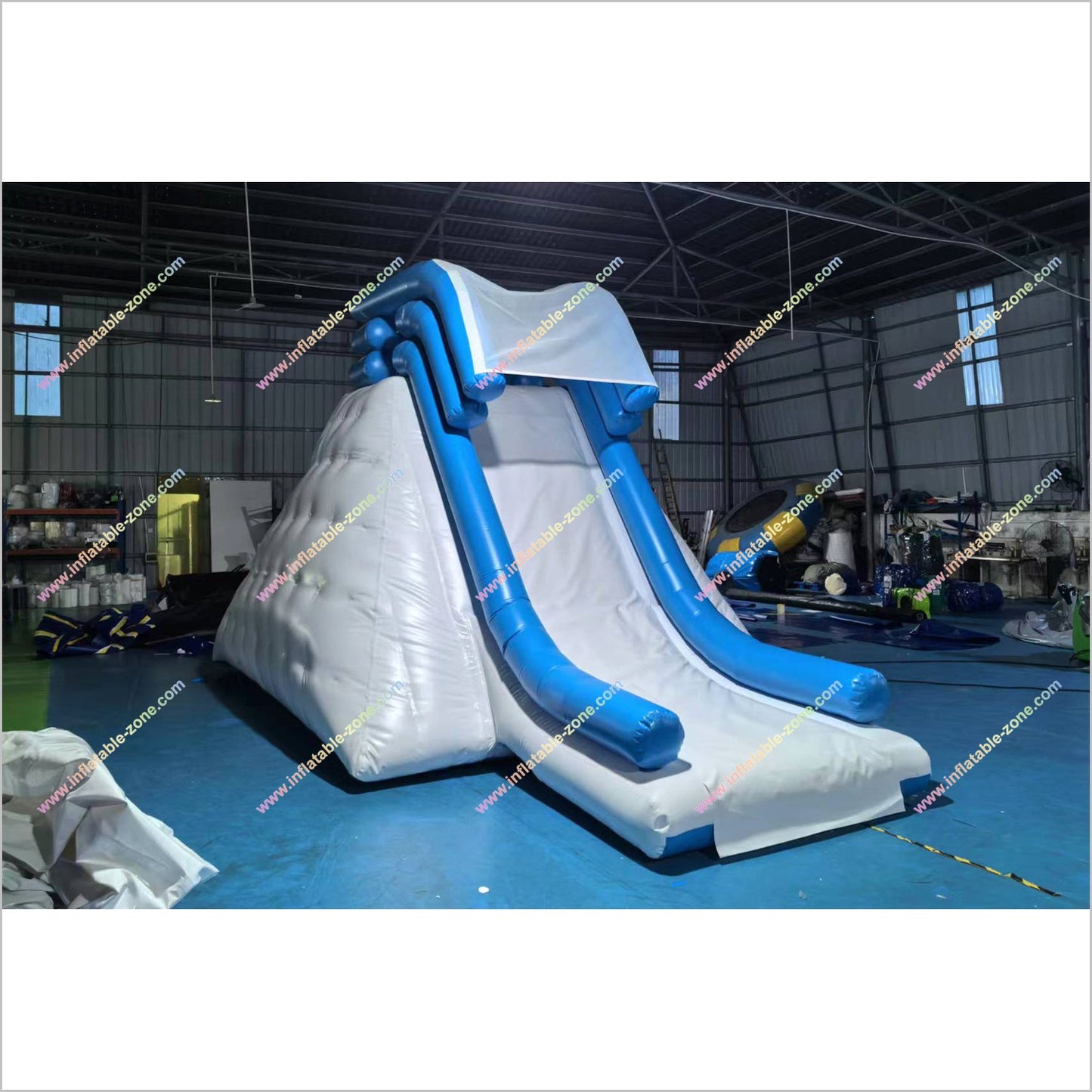 Free shipping for 20ft x 12ft x12ft inflatable iceberg with slide - Inflatable-Zone
