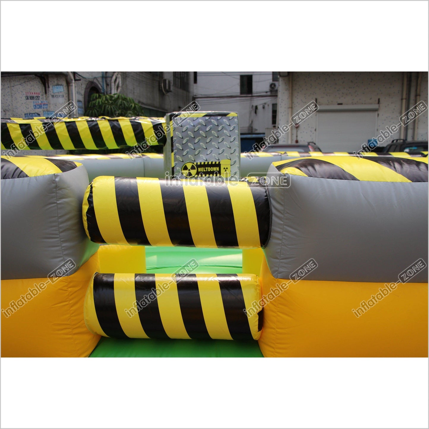 Outdoor Inflatable Wipeout Sports Games Mechanical Inflatable Sweeper Game For Kids And Adults - Inflatable-Zone