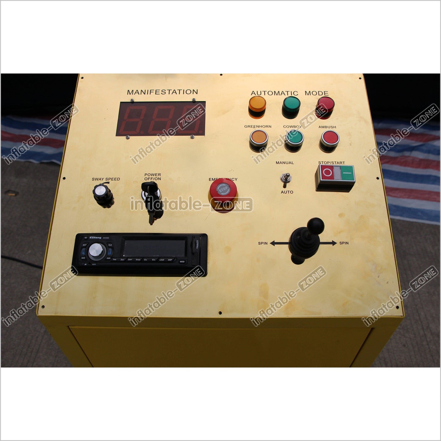 Outdoor Inflatable Wipeout Sports Games Mechanical Inflatable Sweeper Game For Kids And Adults - Inflatable-Zone