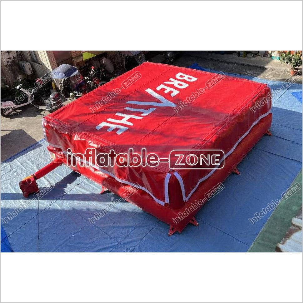 Sports Games Trampoline Park AirBag Inflatable Foam Pit Air Bag For Stunt Jump - Inflatable-Zone