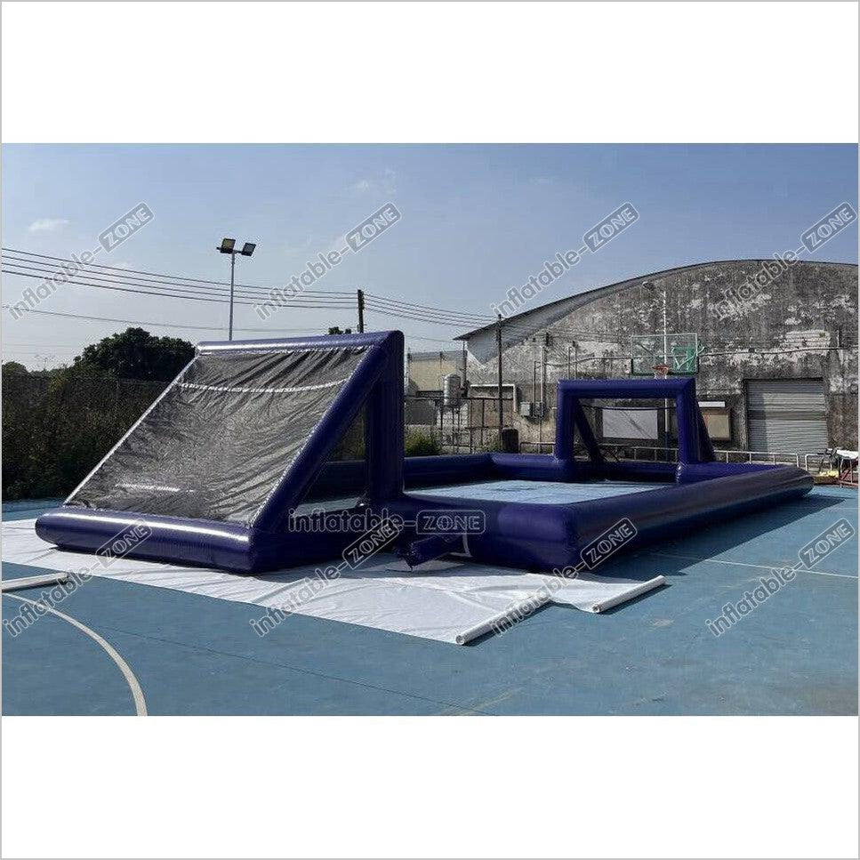 Big Inflatable Soap Football Field Soccer Court Arena Sports Game Inflatable Football Pitch - Inflatable-Zone