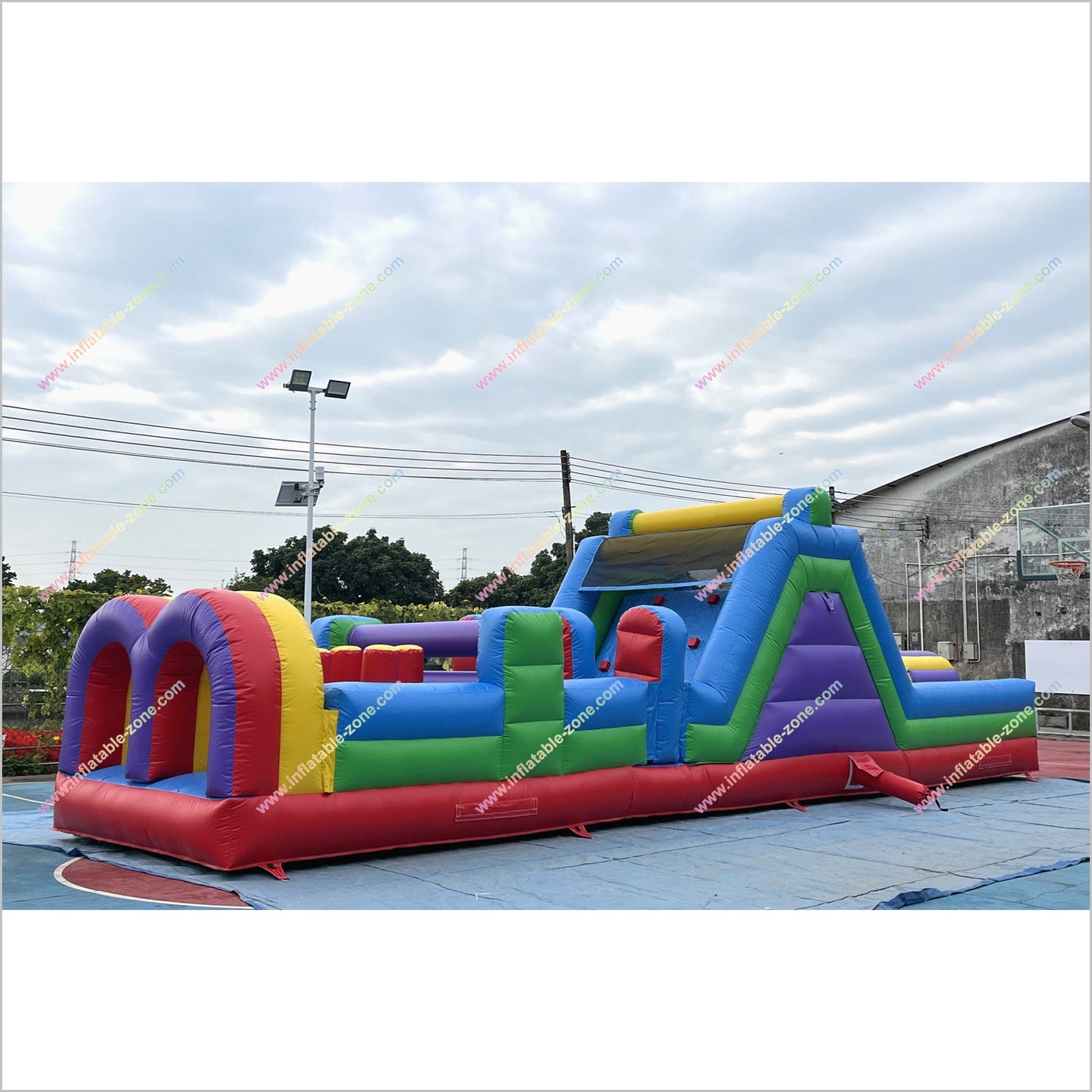 Best Amusement Parks Buy Inflatable Obstacle Course Extreme Game Obstacle Course Bounce House For Rent - Inflatable-Zone