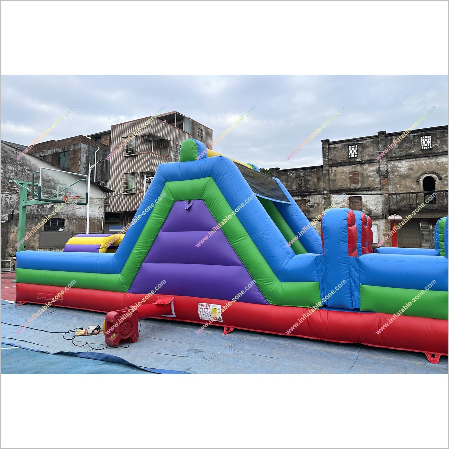 Best Amusement Parks Buy Inflatable Obstacle Course Extreme Game Obstacle Course Bounce House For Rent - Inflatable-Zone
