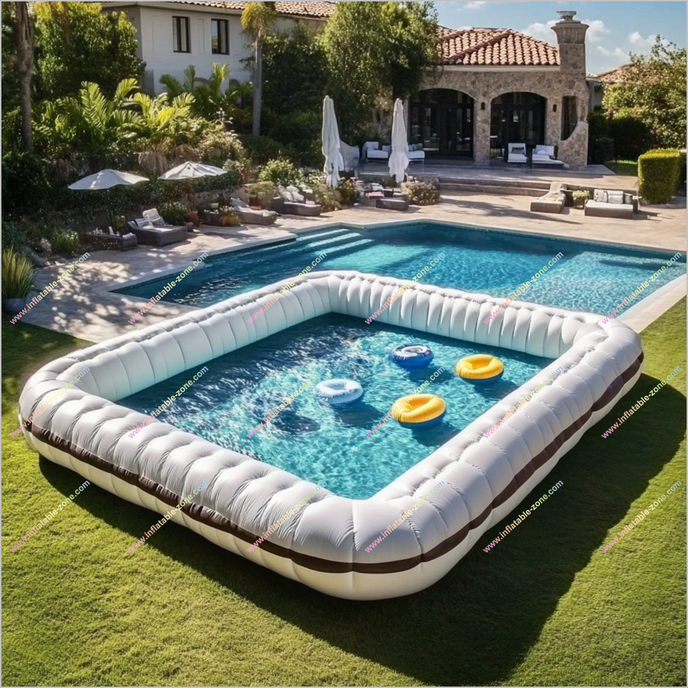 Outdoor Recreation Inflatable Pool Sofa Garden Party Decoration Inflatable Sofa Swimming Pool Water Play Activities