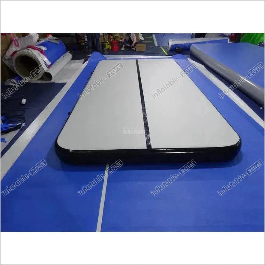 Black Inflatable Tumble Track Gymnastics, Best Cheer Air Mats - Inflatable-Zone