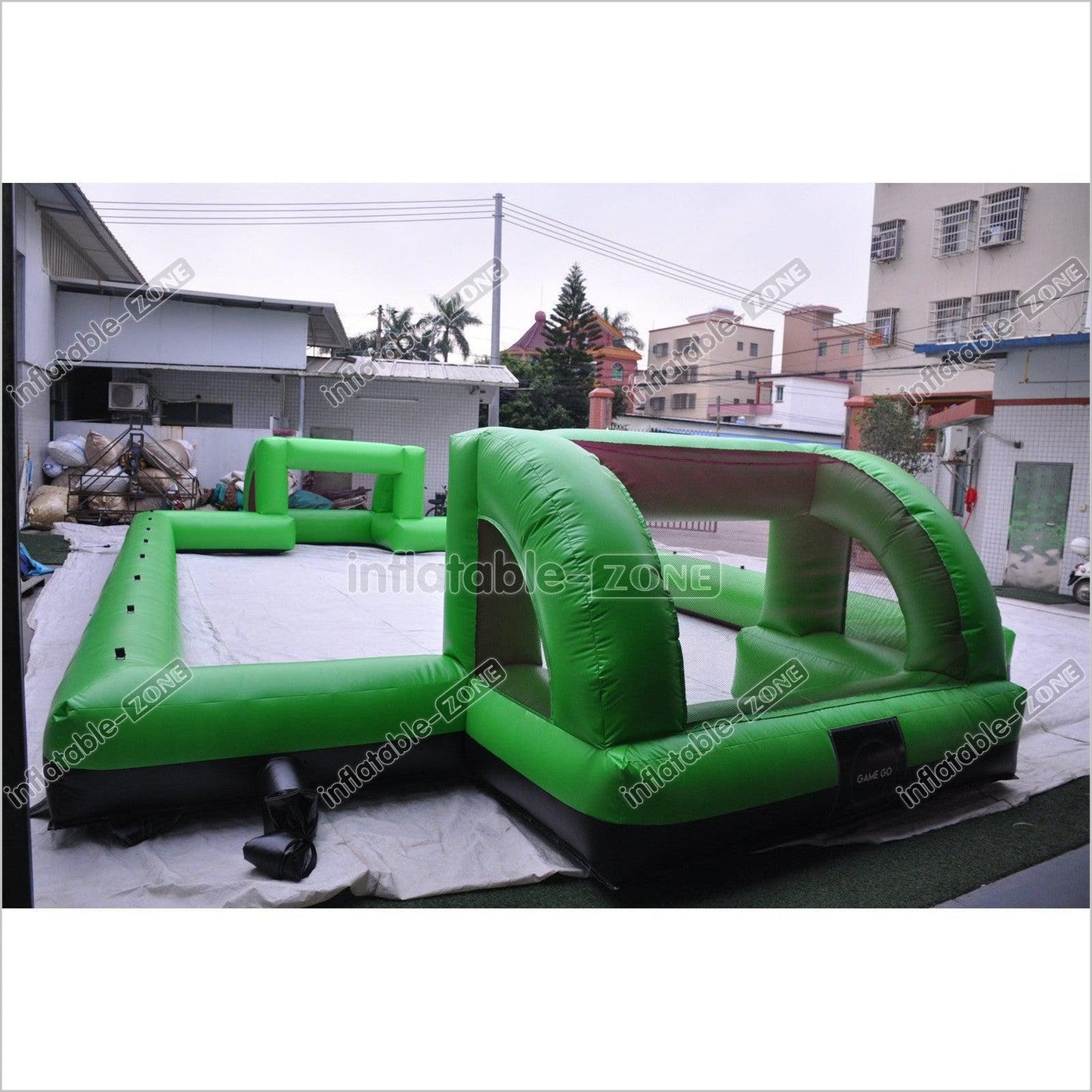 Inflatable Soccer Field Inflatable Soccer Arena Soap Water Inflatable Soccer Field - Inflatable-Zone