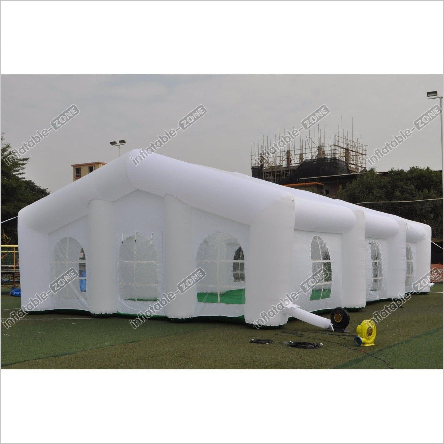 Outdoor White Inflatable Wedding Party Tent Dining Room,Inflatable Camping Tent - Inflatable-Zone