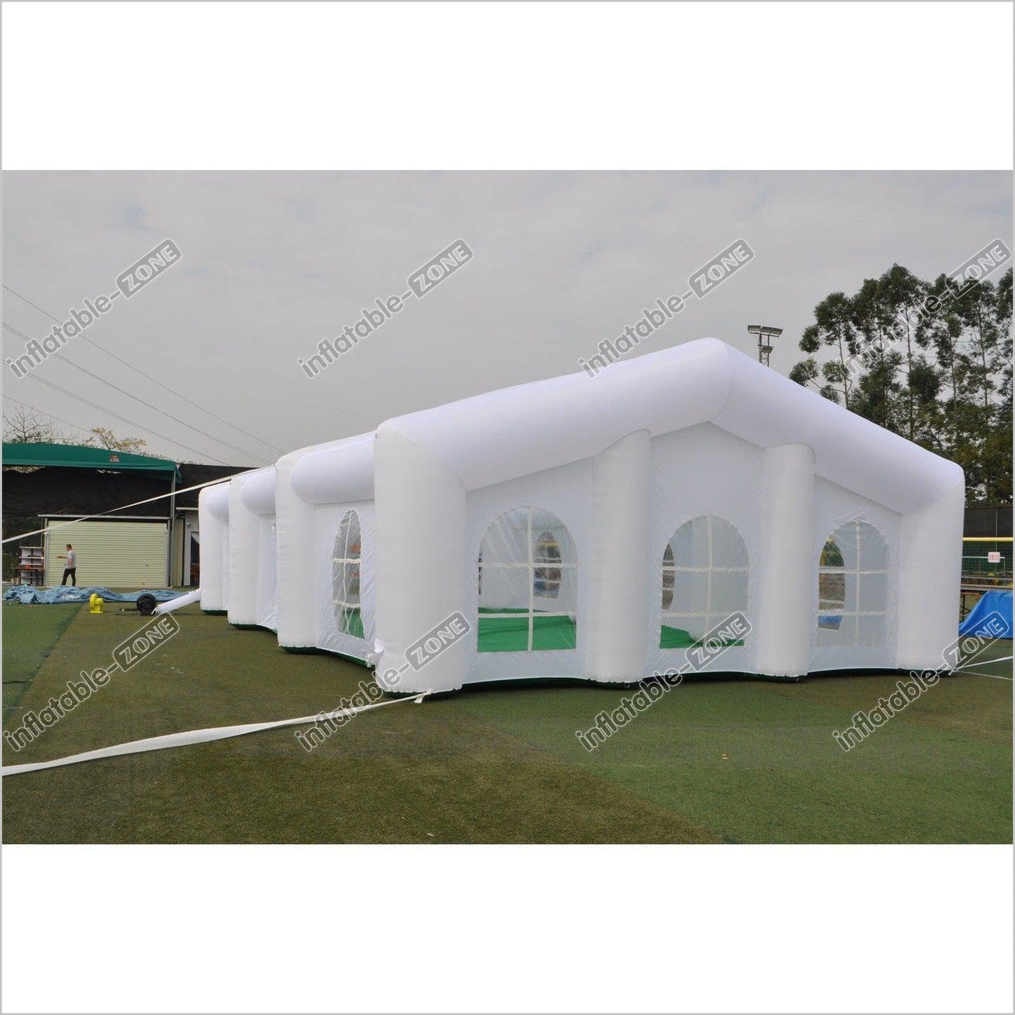 Outdoor White Inflatable Wedding Party Tent Dining Room,Inflatable Camping Tent - Inflatable-Zone