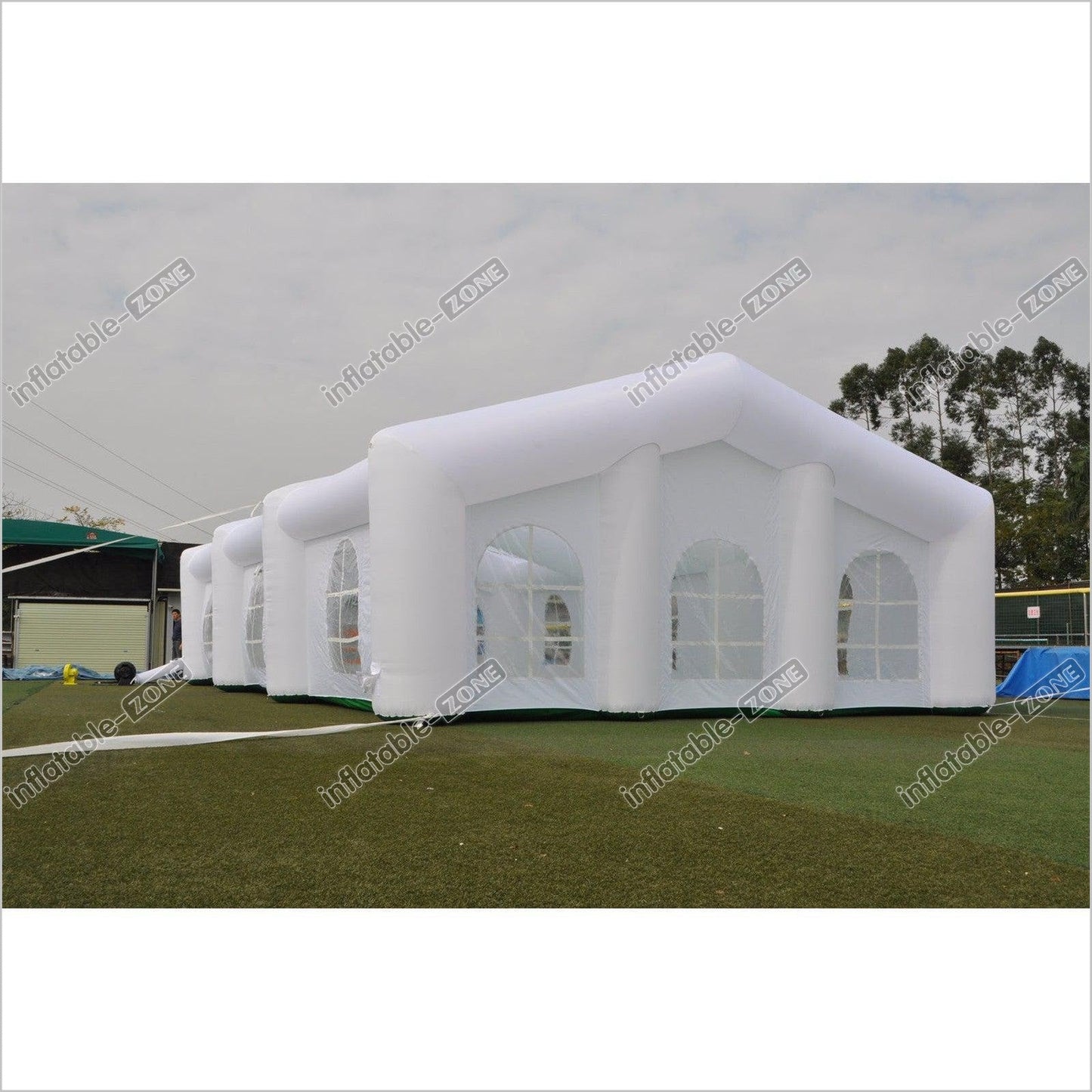 Outdoor White Inflatable Wedding Party Tent Dining Room,Inflatable Camping Tent - Inflatable-Zone