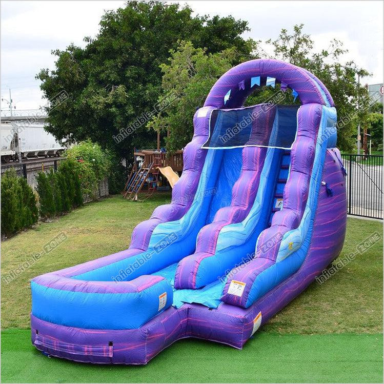 Lowe'S Sunny & Fun Water Slide,Inflatable Water Slide Pool