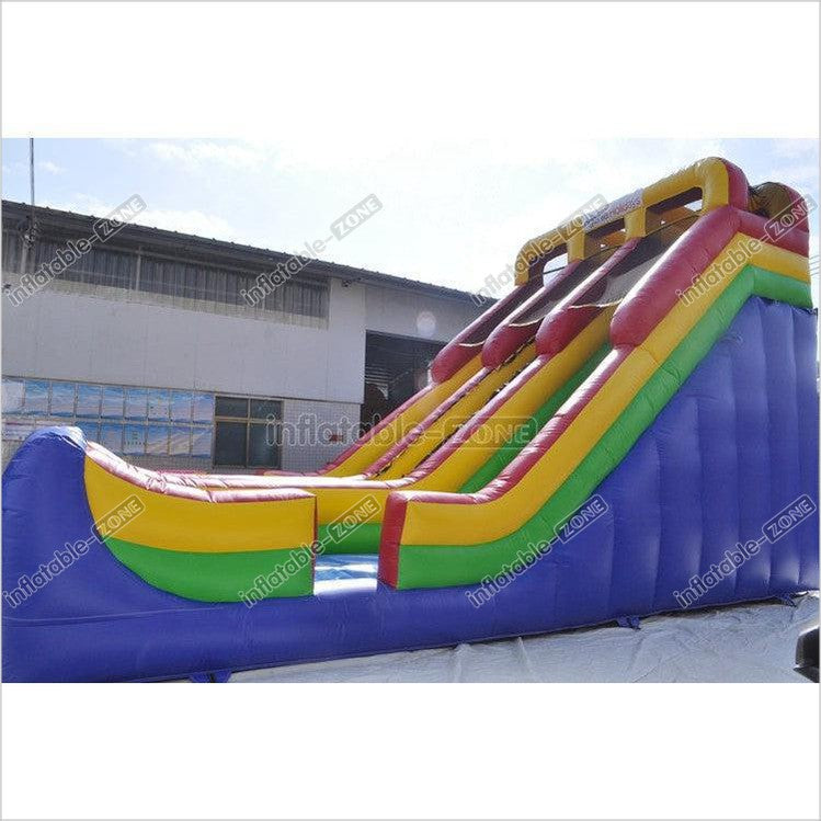 giant inflatable water slide for adult inflatable dry slide