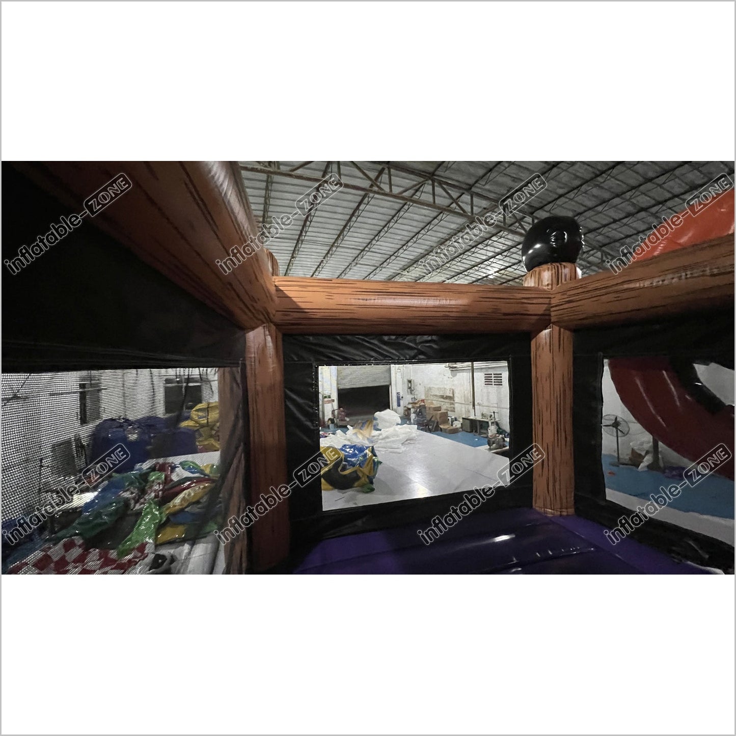 Halloween Jack O Lantern Bouncy Castle Indoor Playground Big Inflatable Pumpkin Jump House Rental Near Me - Inflatable-Zone