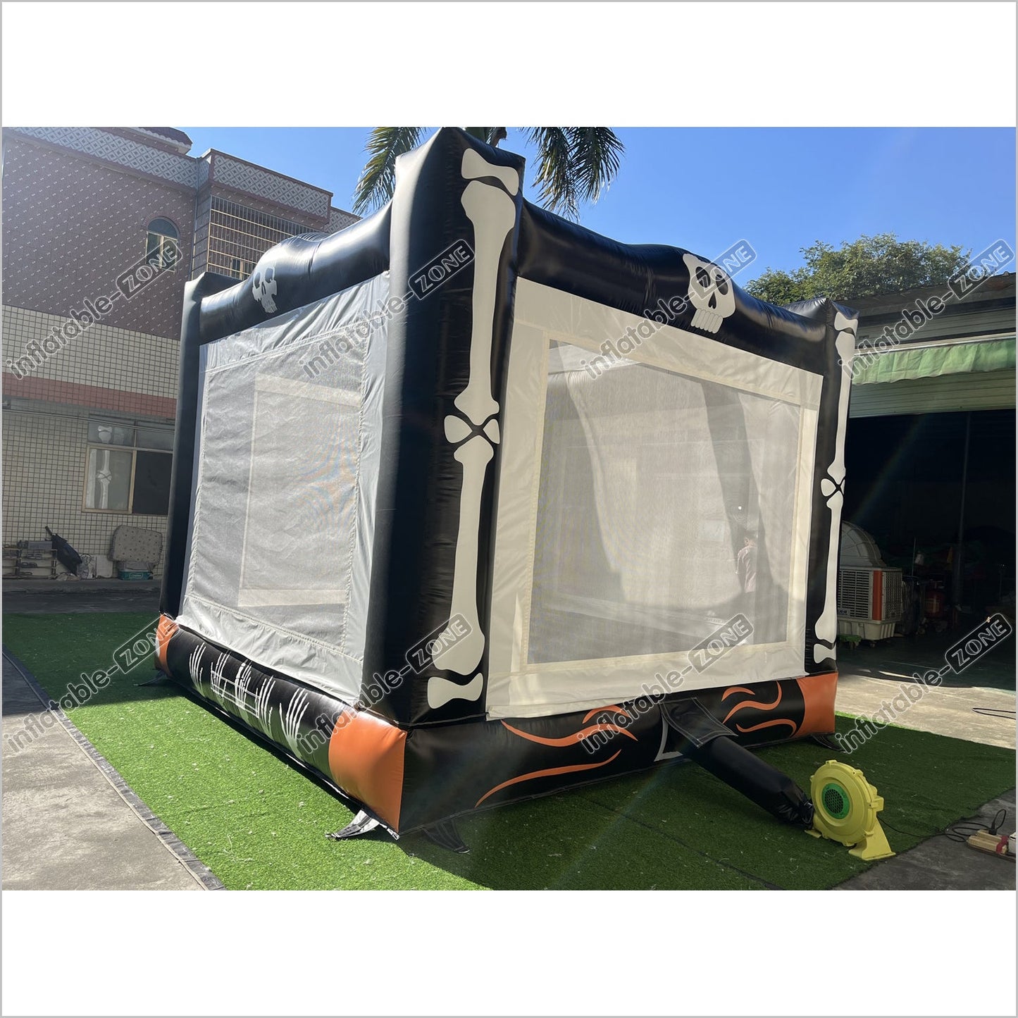 Halloween Skeleton Bouncy Castle Inflatables Backyard Birthday Party Outdoor Inflatable Bounce House - Inflatable-Zone