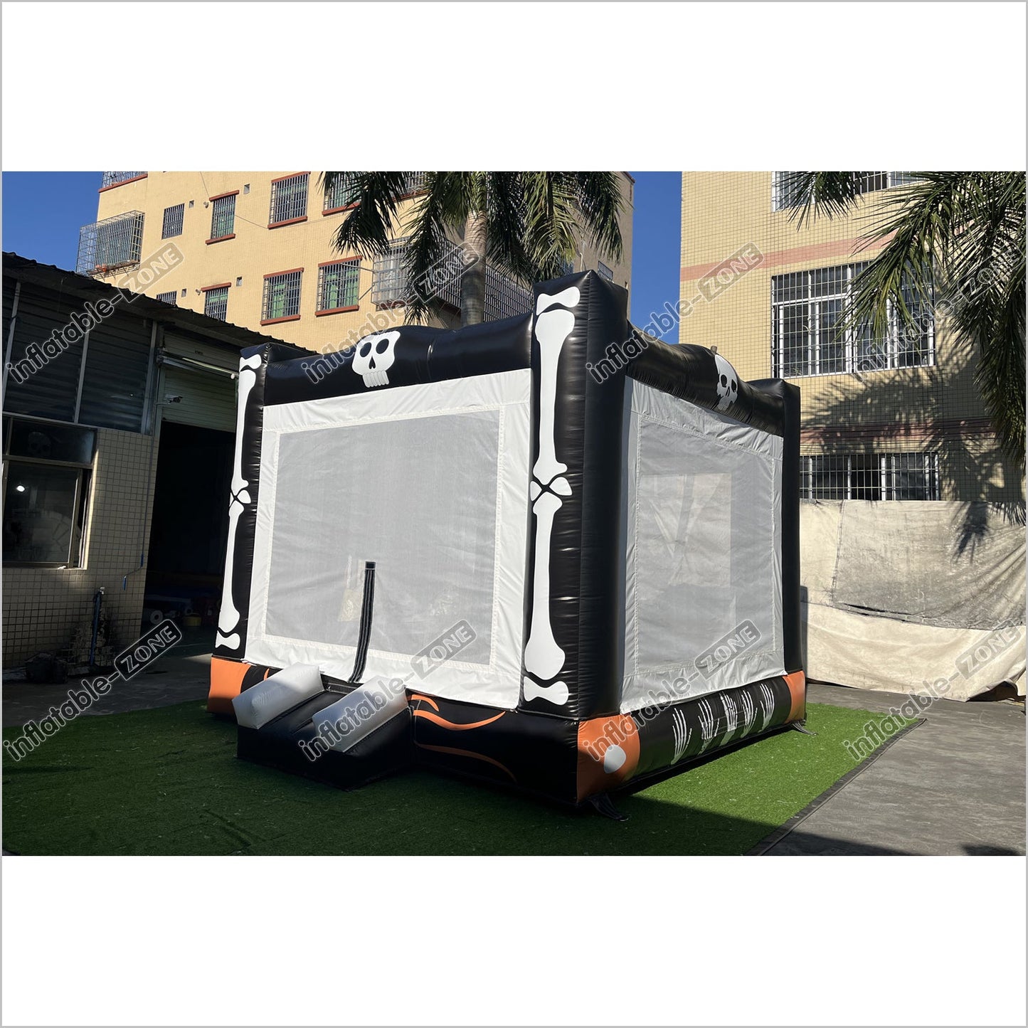 Halloween Skeleton Bouncy Castle Inflatables Backyard Birthday Party Outdoor Inflatable Bounce House - Inflatable-Zone