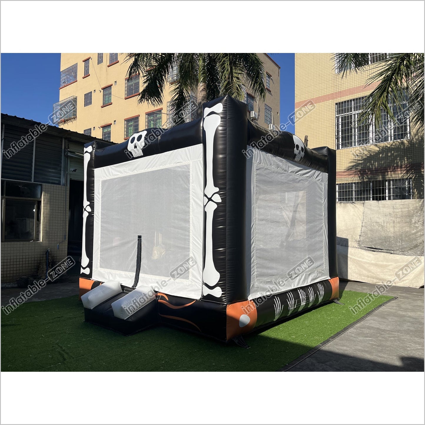 Halloween Skeleton Bouncy Castle Inflatables Backyard Birthday Party Outdoor Inflatable Bounce House - Inflatable-Zone