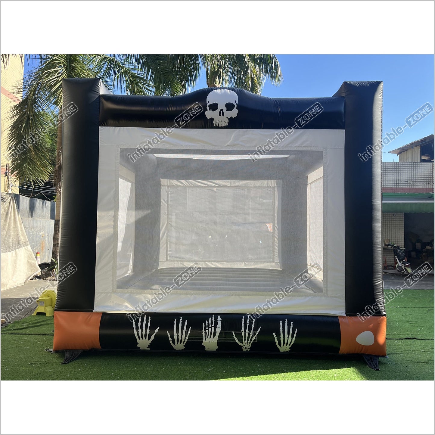 Halloween Skeleton Bouncy Castle Inflatables Backyard Birthday Party Outdoor Inflatable Bounce House - Inflatable-Zone